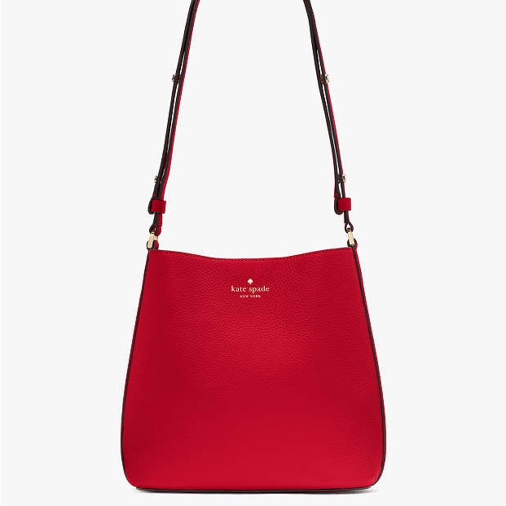 NWT | kate spade | Leather Bucket Bag & Card Holder